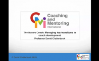 The mature coach